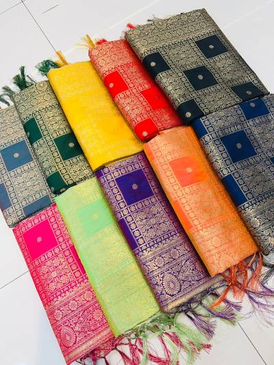 Box Buti Silk By Kasmora Pure Silk Kanchipuram Saree Collection